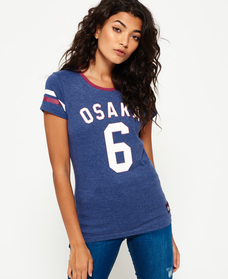 Superdry Osaka 6 Ringer T-shirt Osaka 6 Ringer T-shirt