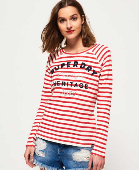 Superdry Raglan Top Met Applique superdry kopen in de aanbieding Superdry Raglan Top Met Applique superdry kopen in de aanbieding