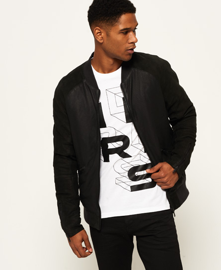 Superdry IE Iconic Contrast Baseball Bomber IE Iconic Contrast Baseball Bomber