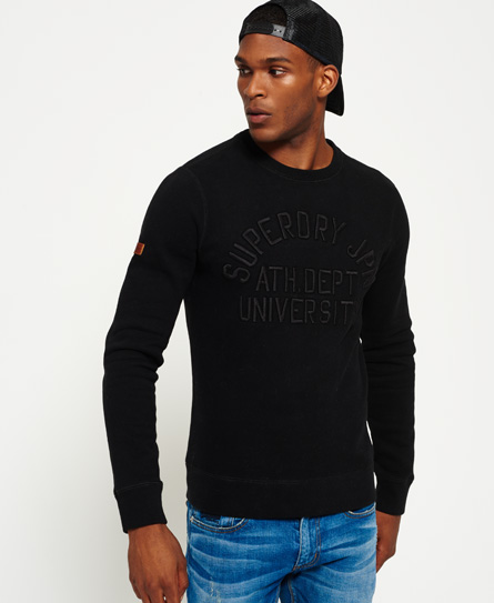 Applique Crew Neck Sweatshirt