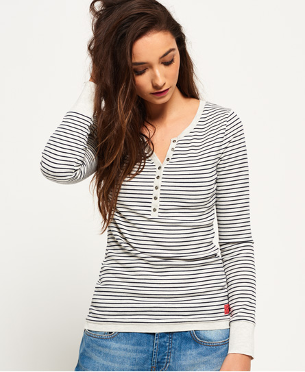 Essential Rib Grandad Top