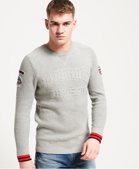 Superdry Embossed Logo Trui Met Ronde Hals superdry kopen in de aanbieding Superdry Embossed Logo Trui Met Ronde Hals superdry kopen in de aanbieding