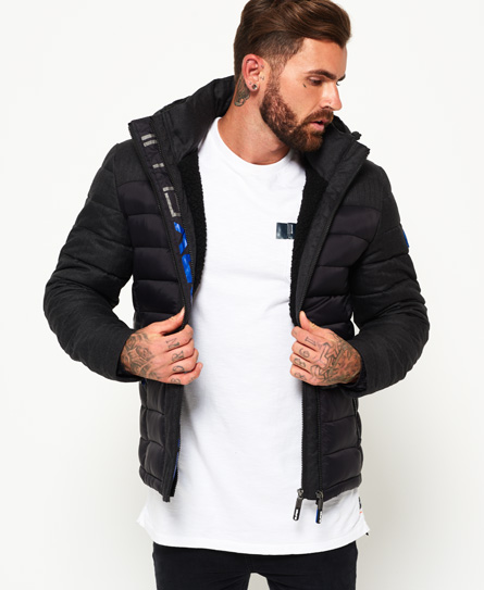 Fuji Mix Double Zip Hooded Jacket
