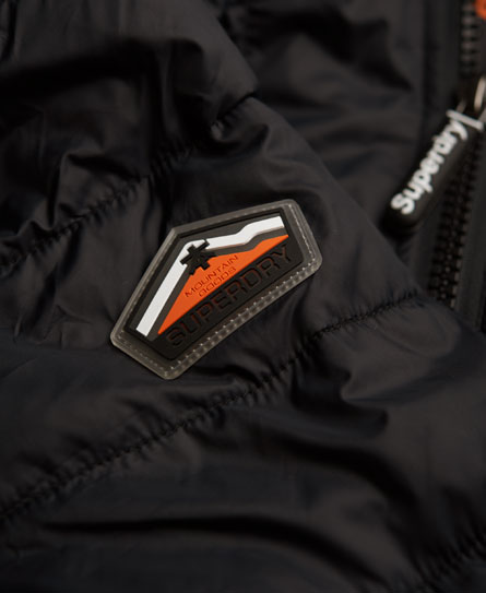 Mens - Fuji Double Zip Jacket in Black | Superdry