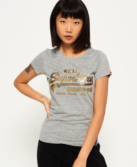 Vintage Logo Burnout T-Shirt