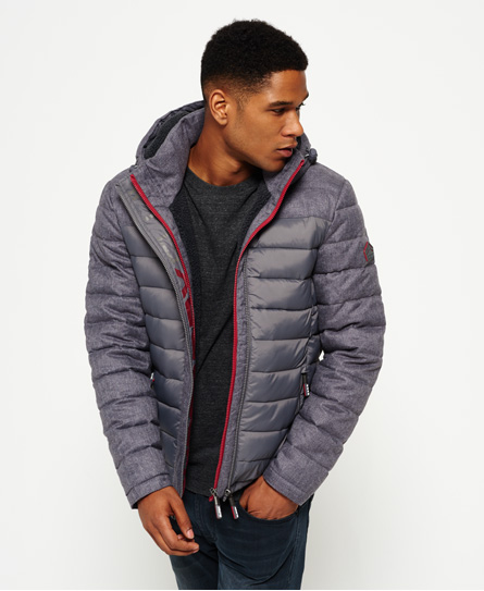 Fuji Mix Double Zip Hooded Jacket