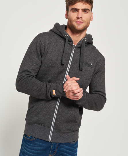 Superdry Orange Label Zip Hoodie Orange Label Zip Hoodie