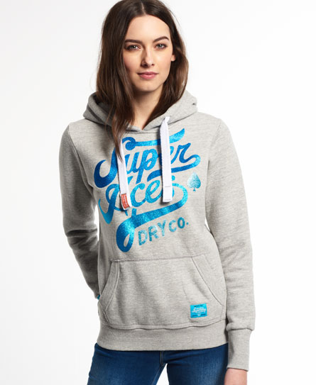 superdry light blue hoodie