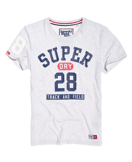 Superdry Trackster T Shirt Met Korte Mouwen superdry kopen in de aanbieding