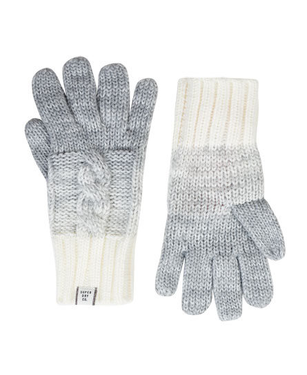 Superdry Clarrie Handschoenen Met Kleurverloop superdry kopen in de aanbieding