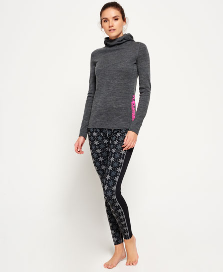 All Over Print Carbon Base Layer Leggings