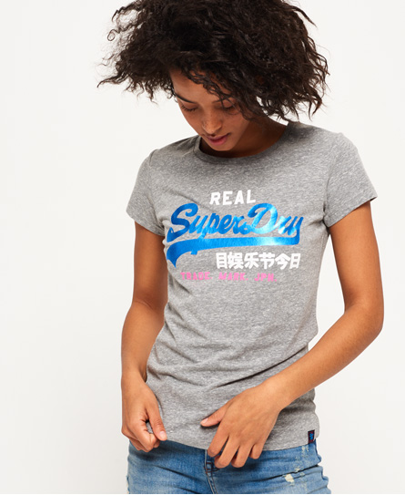 Superdry Vintage Logo Tri Foil T Shirt superdry kopen in de aanbieding Superdry Vintage Logo Tri Foil T Shirt superdry kopen in de aanbieding