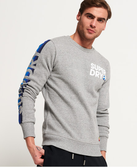Superdry Undercurrent Sweatshirt Met Ronde Hals superdry kopen in de aanbieding