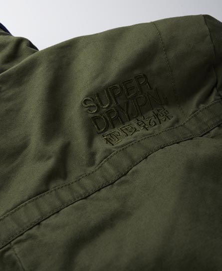 Mens - Ultimate Service Jacket in Army/blue | Superdry