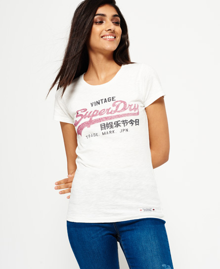 Vintage Logo Slub T-shirt 