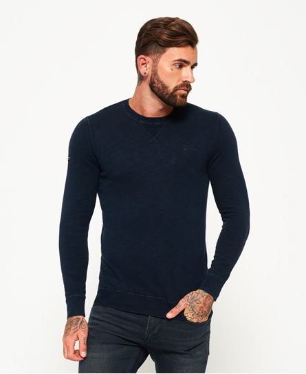 Garment Dyed L.A Crew Neck Jumper