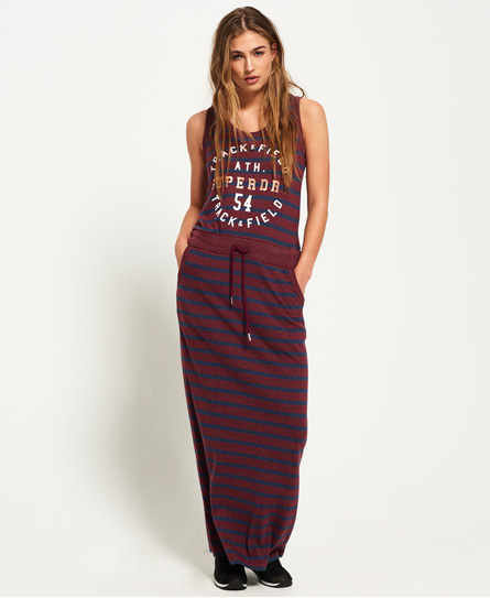 Track & Field Maxi Dress