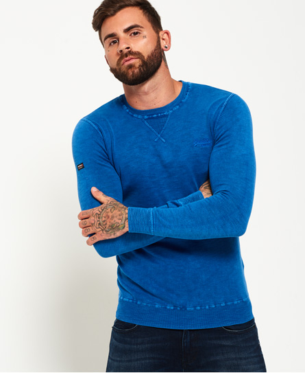 Garment Dyed L.A Crew Neck Jumper