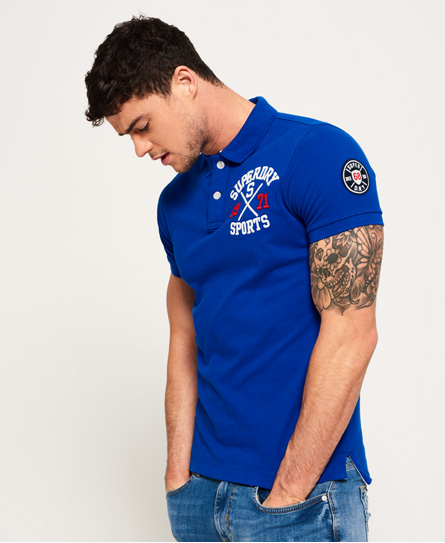 Superdry Classic Short Sleeved Superstate Polo Shirt Classic Short Sleeved Superstate Polo Shirt