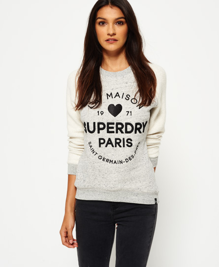 Applique Slim Crew Top