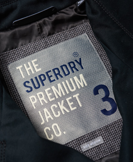 Mens - Remastered Rogue Trench Coat in Black | Superdry