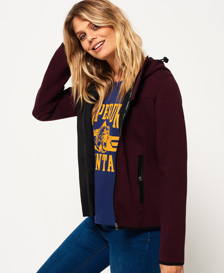 Superdry Mountain Soft Sd Windtrekker Jas Met Capuchon superdry kopen in de aanbieding
