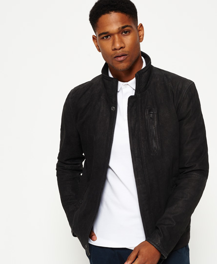 Superdry Nubuck Harrington Jas superdry kopen in de aanbieding