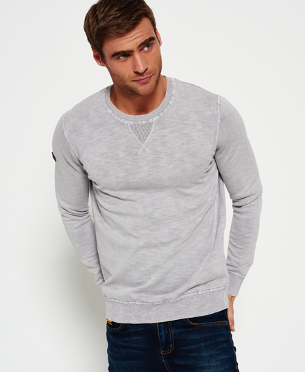 Garment Dyed L.A Crew Neck Jumper