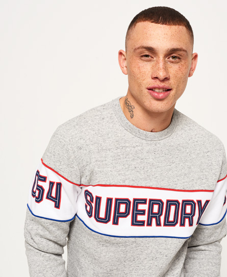 Superdry Retro Stripe Crew Sweatshirt Retro Stripe Crew Sweatshirt