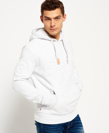 Embossed Vintage Logo Hoodie