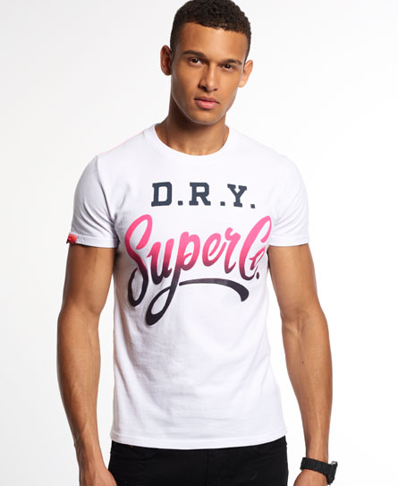 Mens - Super Co T-shirt in Optic | Superdry