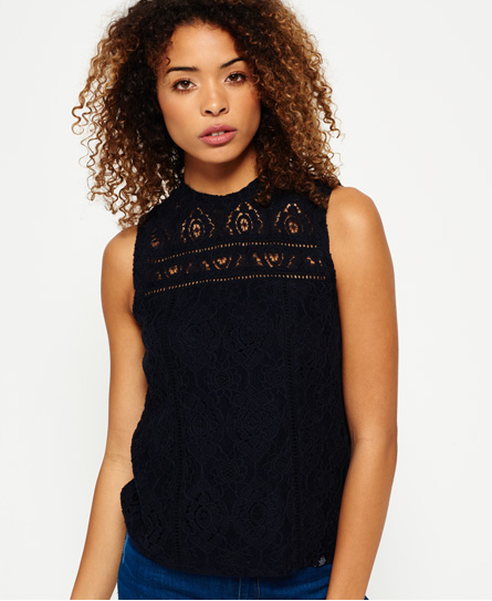 Superdry Toni Lacy Top Toni Lacy Top
