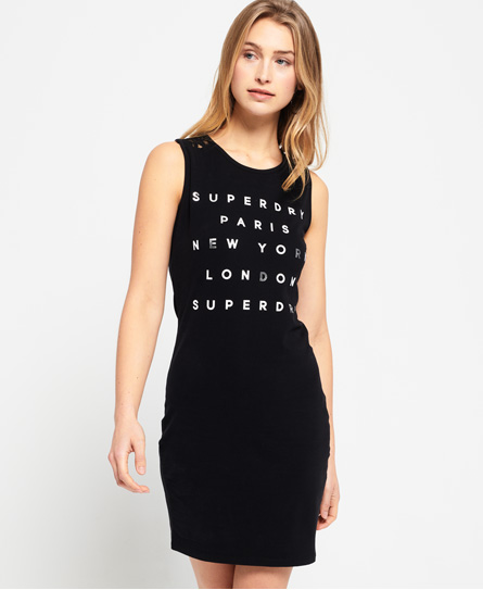 Superdry Lace Trim Dress Lace Trim Dress