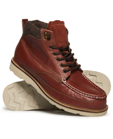 Superdry Mountain Range Boots In Brown