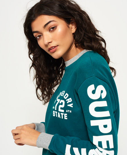 Sleeve Logo Crew Sweat 