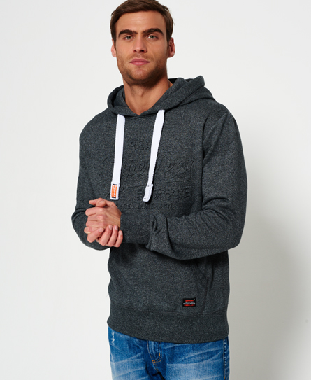 Embossed Vintage Logo Hoodie