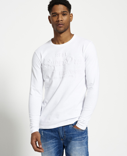 Embossed Vintage Logo Long Sleeve T-shirt