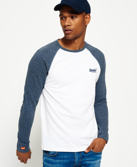 Orange Label Baseball Top