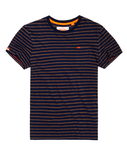 Rustic Stripe Pocket T-shirt