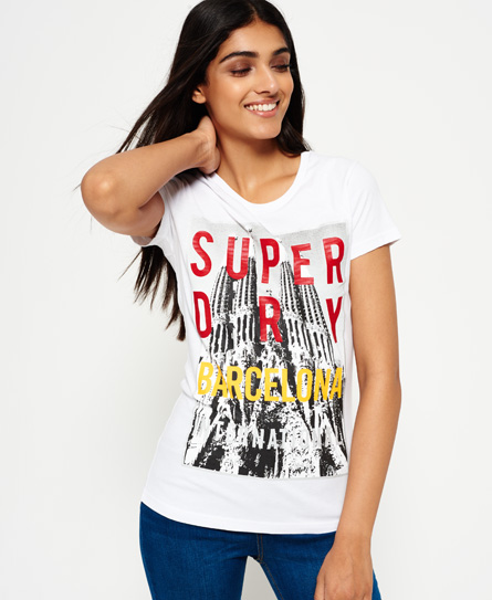 Box Photo City Barcelona T-shirt