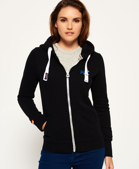 Orange Label Primary Zip Hoodie