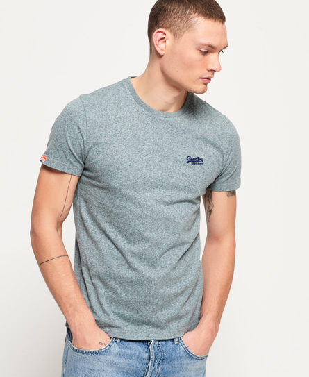 Superdry Vintage Geborduurd T Shirt Uit De Orange Label Reeks superdry kopen in de aanbieding