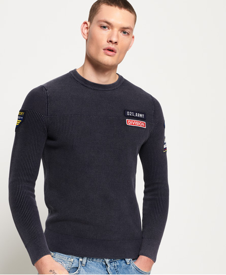 Superdry Athletic Badged Crew Jumper Athletic Badged Crew Jumper