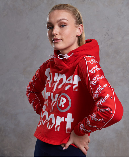 Superdry Sports 021 Crop Hoodie Sports 021 Crop Hoodie