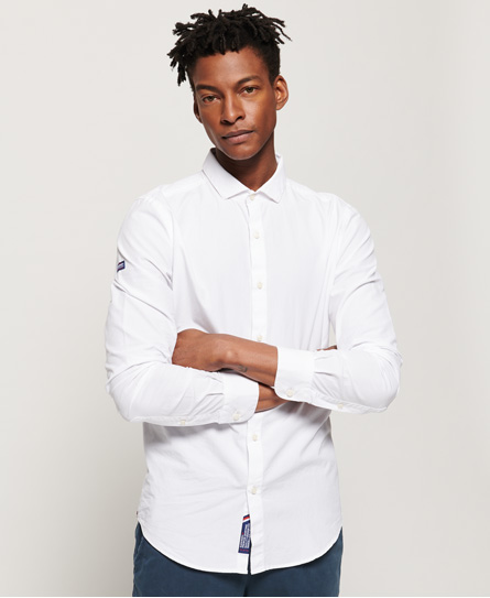 Superdry Cut Away Collar Shirt Cut Away Collar Shirt