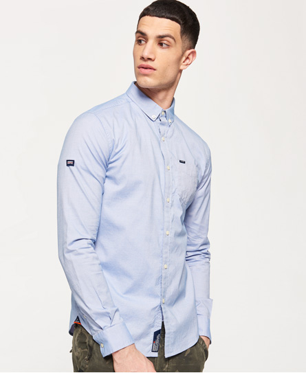 SUPERDRY ULTIMATE PINPONT OXFORD BD LONG SLEEVE SHIRT 104100950022234M003