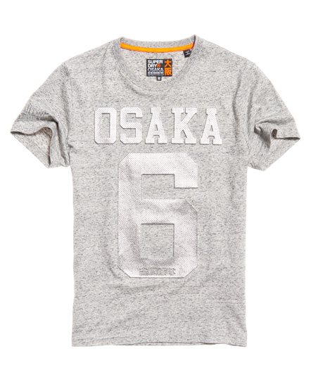 Superdry Osaka Perforated Embossed T-shirt Osaka Perforated Embossed T-shirt