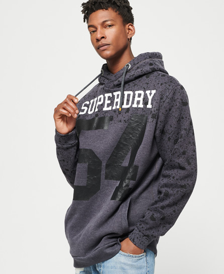 Superdry City Number Cross Over Hoodie City Number Cross Over Hoodie