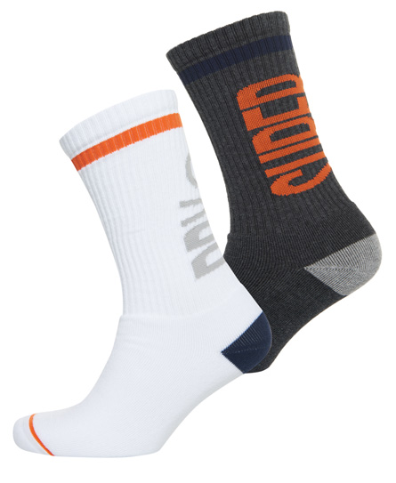Superdry Track Sock Double Pack Track Sock Double Pack