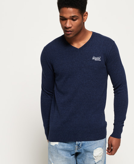 Superdry Orange Label Vee Neck Jumper Orange Label Vee Neck Jumper